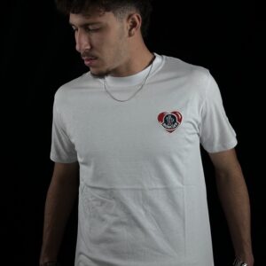 Moncler coeur blanc